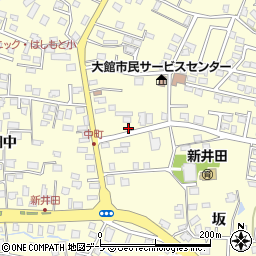 青森県八戸市新井田中町7周辺の地図