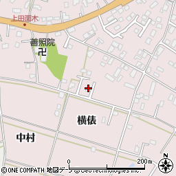 青森県八戸市田面木横俵3-16周辺の地図