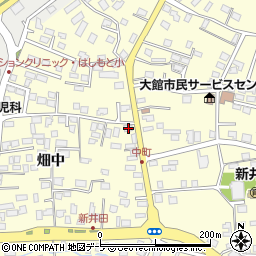 青森県八戸市新井田中町36周辺の地図