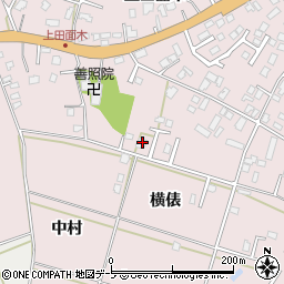 青森県八戸市田面木横俵3-2周辺の地図
