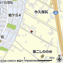 青森県八戸市新井田小久保尻1-212周辺の地図