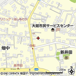 青森県八戸市新井田中町9周辺の地図