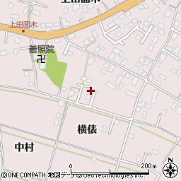 青森県八戸市田面木横俵3周辺の地図