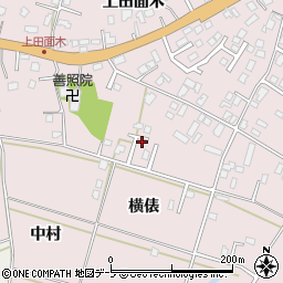 青森県八戸市田面木横俵3-13周辺の地図