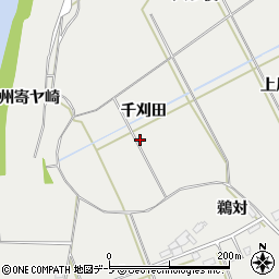 青森県八戸市八幡千刈田周辺の地図