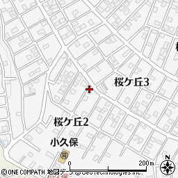 久保沢商店　桜ヶ丘店周辺の地図