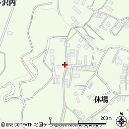 青森県八戸市沢里周辺の地図
