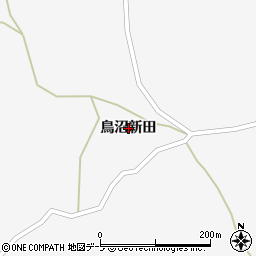 青森県五戸町（三戸郡）倉石石沢（鳥沼新田）周辺の地図