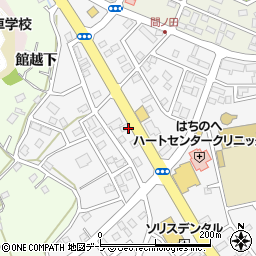 間ノ田周辺の地図