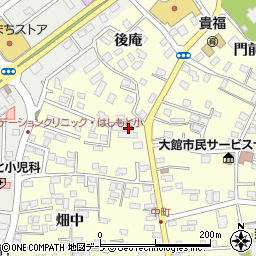 青森県八戸市新井田中町26周辺の地図