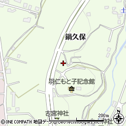 青森県八戸市沢里鍋久保1周辺の地図