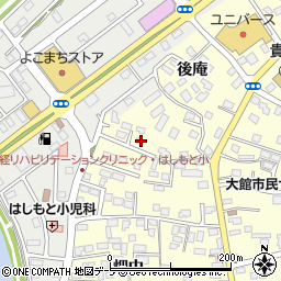 青森県八戸市新井田古館5周辺の地図