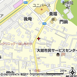 青森県八戸市新井田中町15周辺の地図