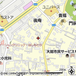 青森県八戸市新井田古館1周辺の地図