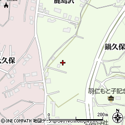 青森県八戸市沢里鍋久保39-17周辺の地図