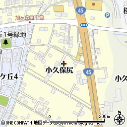 青森県八戸市新井田小久保尻1-377周辺の地図