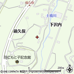 青森県八戸市沢里鍋久保8-3周辺の地図