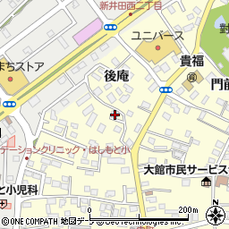 青森県八戸市新井田古館1-5周辺の地図