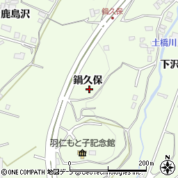 青森県八戸市沢里鍋久保33-8周辺の地図