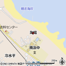 青森県八戸市鮫町（海端）周辺の地図