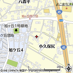 青森県八戸市新井田小久保尻1-194周辺の地図