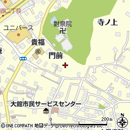 青森県八戸市新井田（門前）周辺の地図
