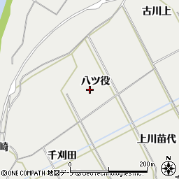 青森県八戸市八幡（八ツ役）周辺の地図