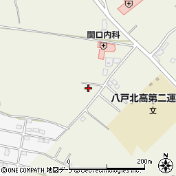 青森県八戸市大久保西ノ平25周辺の地図