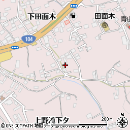 青森県八戸市田面木赤坂41周辺の地図