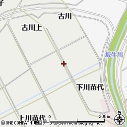 青森県八戸市八幡古川周辺の地図