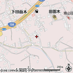青森県八戸市田面木赤坂39周辺の地図