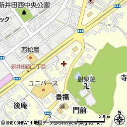 青森県八戸市新井田重地1周辺の地図