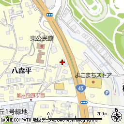 青森県八戸市新井田小久保尻24-7周辺の地図