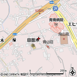 〒039-1104 青森県八戸市田面木の地図