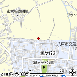 青森県八戸市新井田松山中野場15周辺の地図