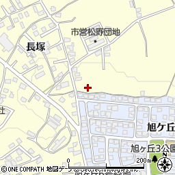 青森県八戸市新井田松山中野場3周辺の地図