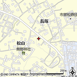 青森県八戸市新井田松山39周辺の地図
