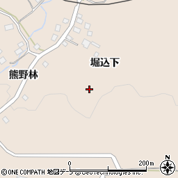 青森県八戸市鮫町堀込下周辺の地図
