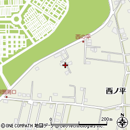 青森県八戸市大久保西ノ平11周辺の地図