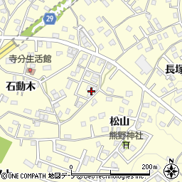 青森県八戸市新井田周辺の地図