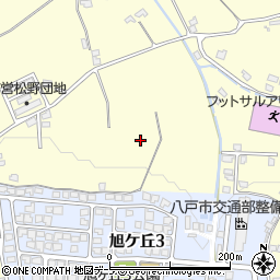 青森県八戸市新井田松山中野場14周辺の地図