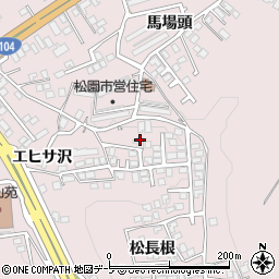 青森県八戸市田面木松長根20-4周辺の地図
