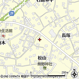 青森県八戸市新井田松山28-9周辺の地図