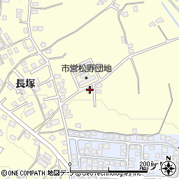 青森県八戸市新井田松山中野場4-2周辺の地図