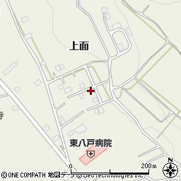 青森県八戸市大久保上面9-68周辺の地図