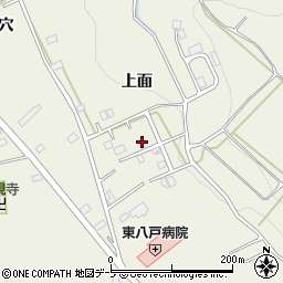 青森県八戸市大久保上面9周辺の地図