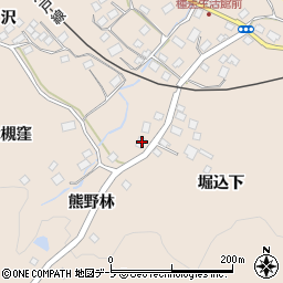 青森県八戸市鮫町熊野林10-2周辺の地図