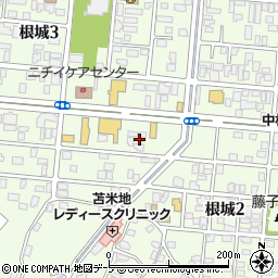 ゲオ　八戸根城店周辺の地図