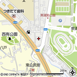 ダイソー八戸湊高台店周辺の地図