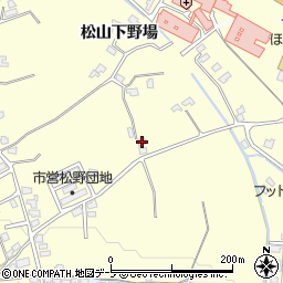 青森県八戸市新井田松山下野場5周辺の地図